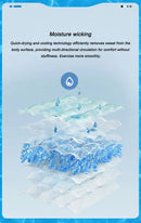 Camisa Esportiva Masculina Respirável Top Refletivo | Ippolich