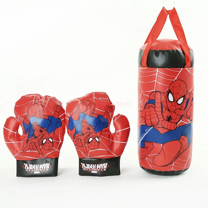Saco de Pancada Box Infantil do Homem-Aranha com Luvas | Hot Toys