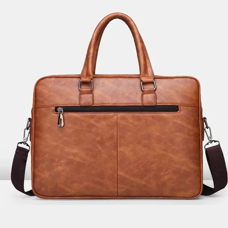 Maleta Masculina em Couro Genuino - Business Pro