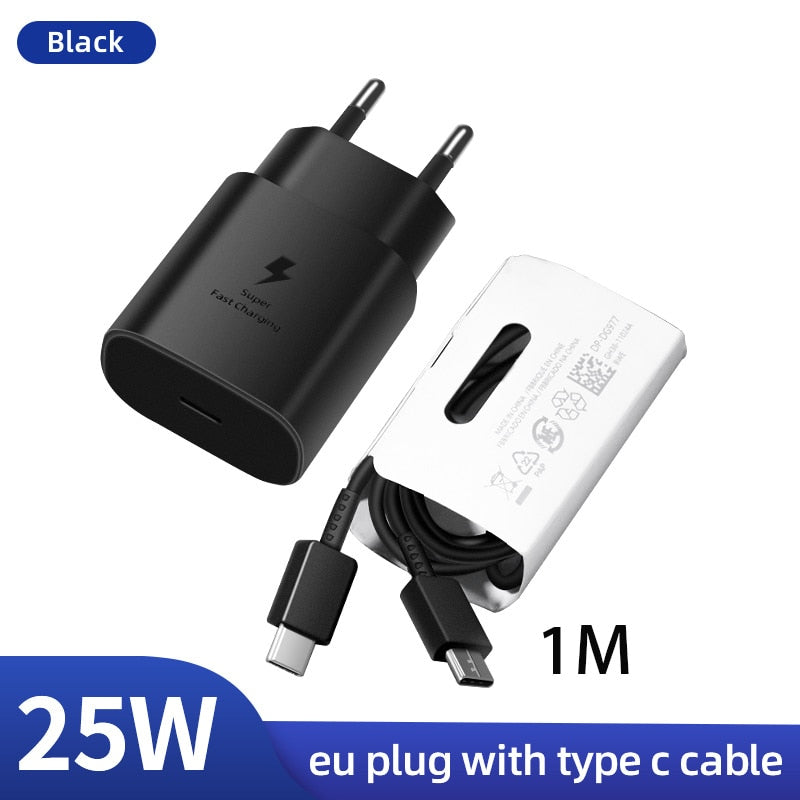 Kit Carregador Samsung 25W