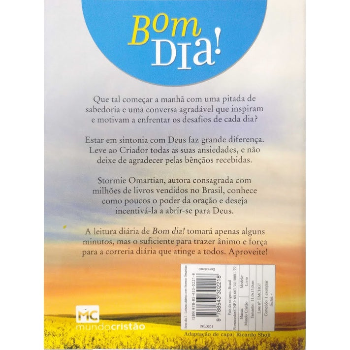 Livro Bom dia! | Leituras diárias com Stormie Omartian: Volume 2