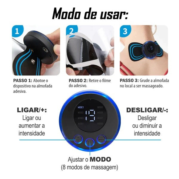 Massageador Portátil Recarregável Doctor Pro