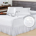 Kit Protetor Colchão Solteiro | Casal | Queen | King Impermeável + Saia Box Matelado