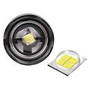 Lanterna Tática Militar T9 Recarregável em Metal | Super Potente