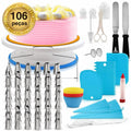 Kit Completo Confeiteiro Decoração Bolos 106 Peças