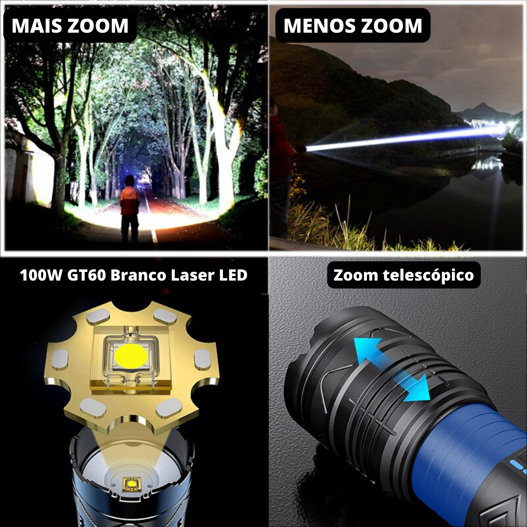 PowerLed©- Lanterna Laser Original