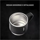 Kit Garrafa Térmica Inox 500ml OEMG + 3 Xícaras | Stainless Steel