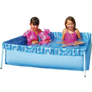 Piscina Infantil Quadrada Estrutural PVC 400 Litros - Mor