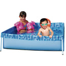 Piscina Infantil Quadrada Estrutural PVC 400 Litros - Mor