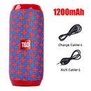 Caixa de Som Portátil Bluetooth T&G Loja Vibe Jovem
